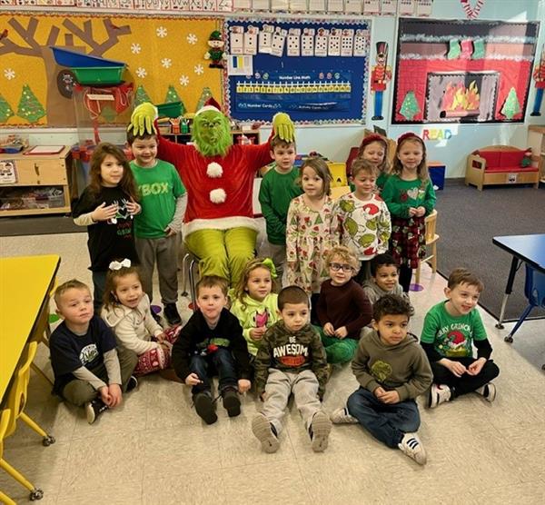 Mrs. Williams' class meets The Grinch